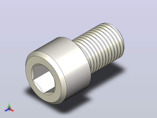 DIN_EN_ISO_4762_M42x65.ipt内六角螺钉