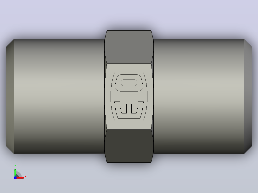 EO标准液压接头 Union G06SCFX(1)前视图
