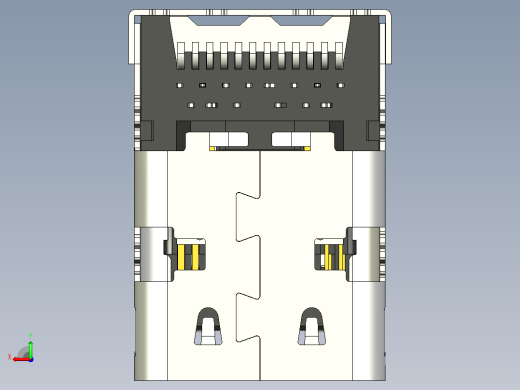 USB TypeC电缆连接器后视缩略图