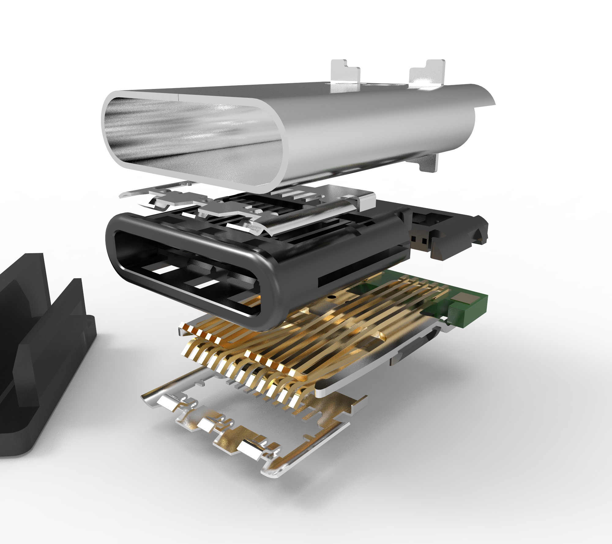 USB TypeC电缆连接器