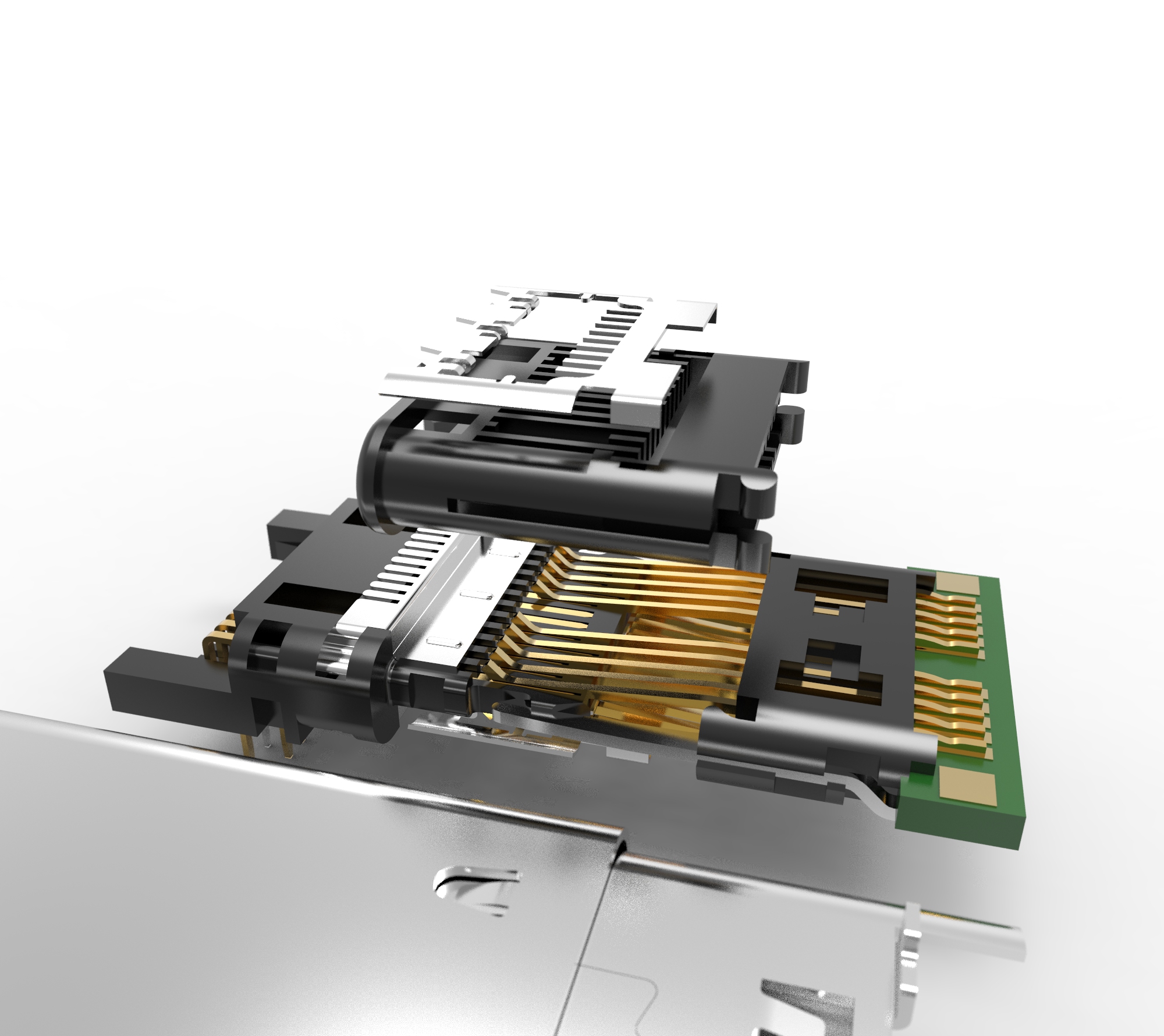 USB TypeC电缆连接器