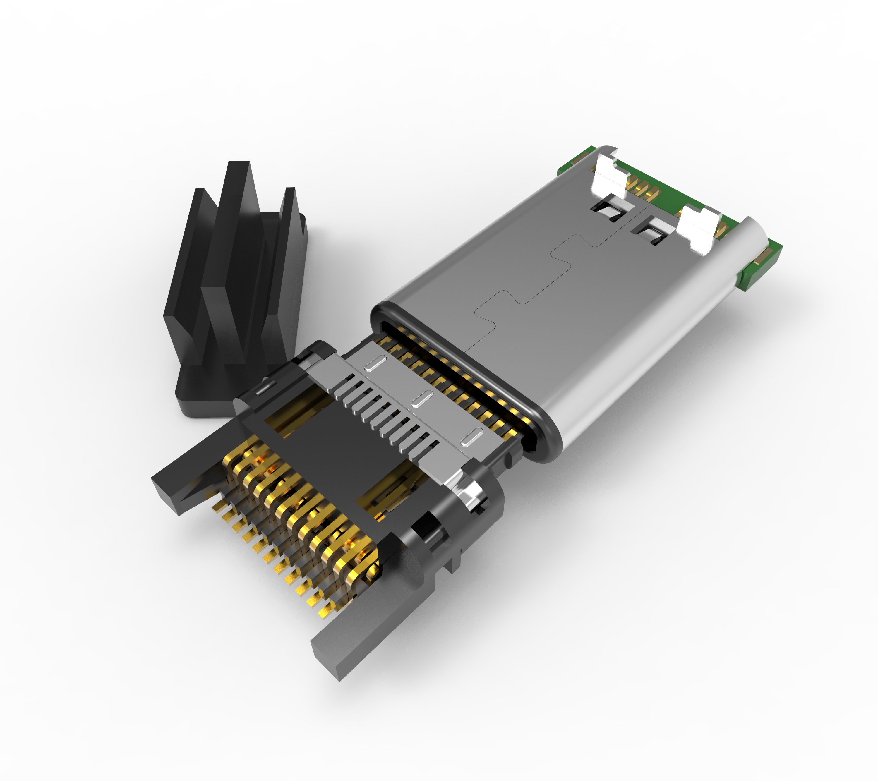 USB TypeC电缆连接器