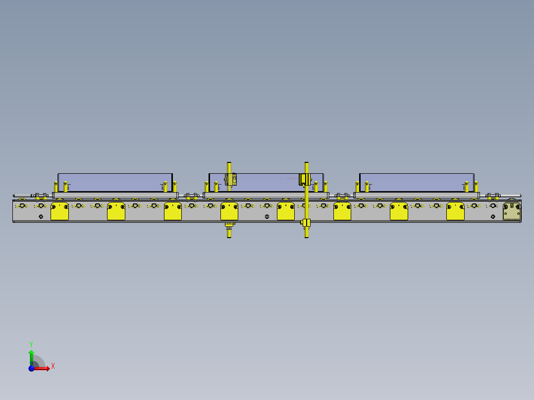 工件通过确认工序前视图
