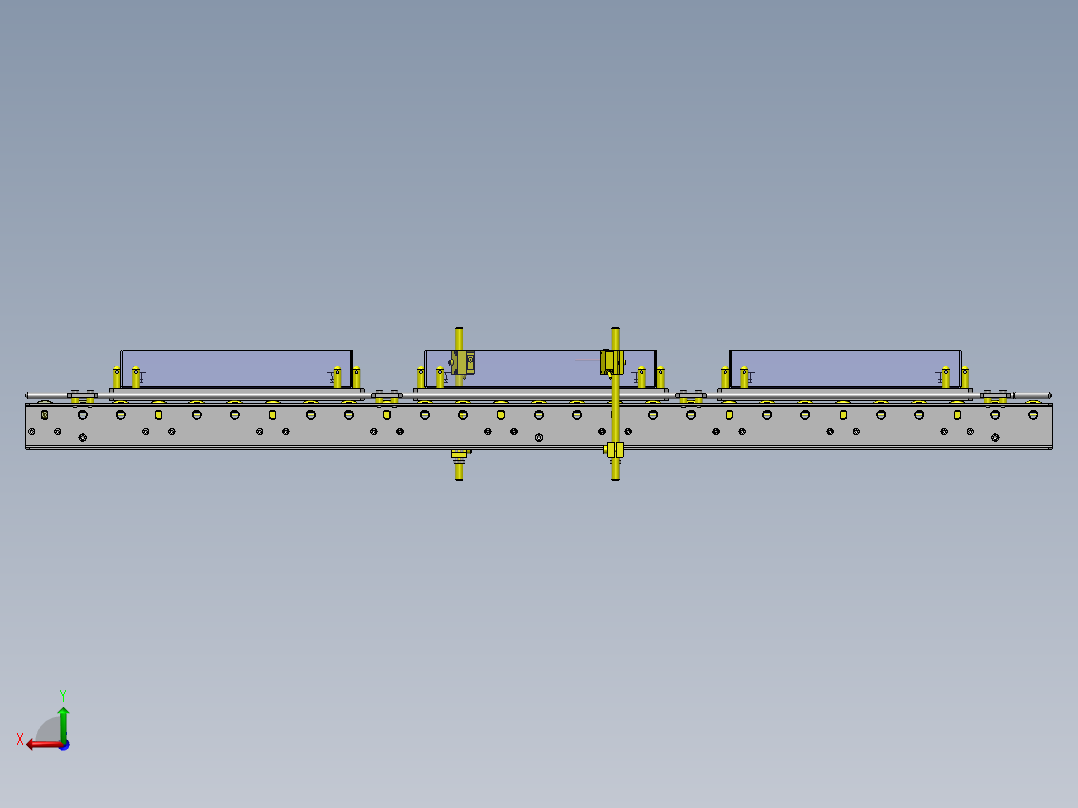 工件通过确认工序后视图