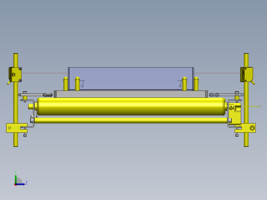 工件通过确认工序左视缩略图