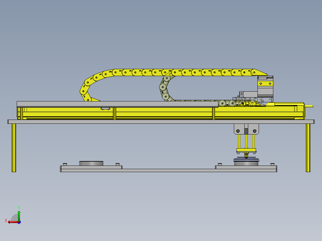 拾放装置（吸附头）后视图