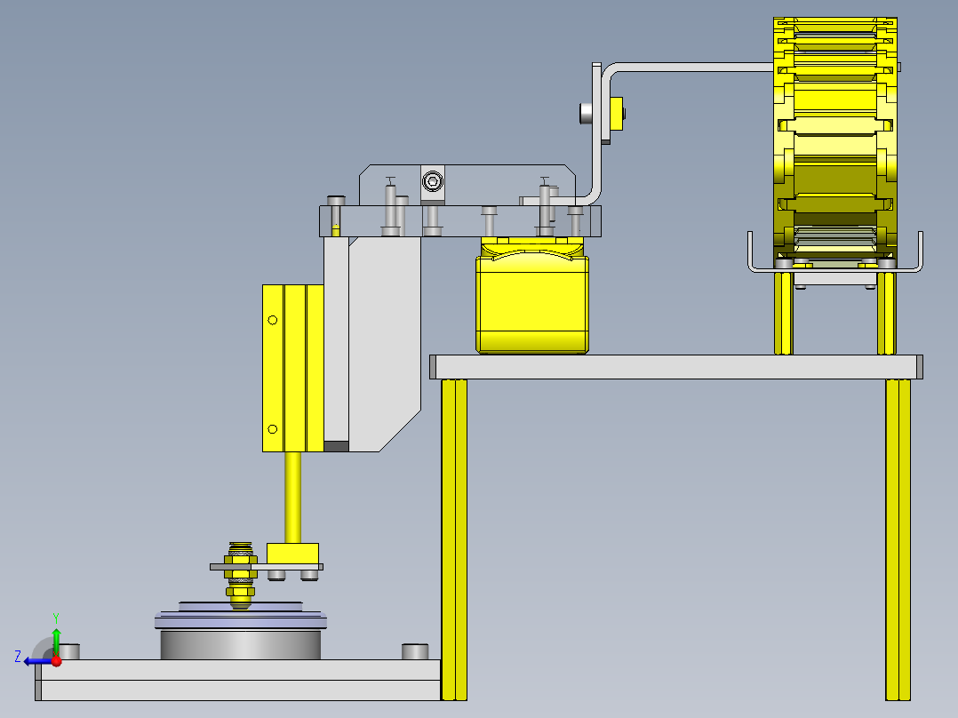 拾放装置（吸附头）右视图
