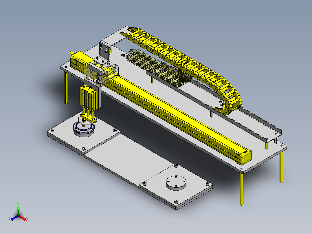 拾放装置（吸附头）正等轴测图