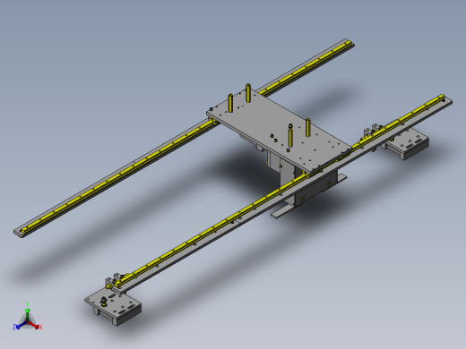 自走式组件移动正等轴测缩略图