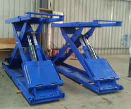 超薄剪举升机320B型全套图纸