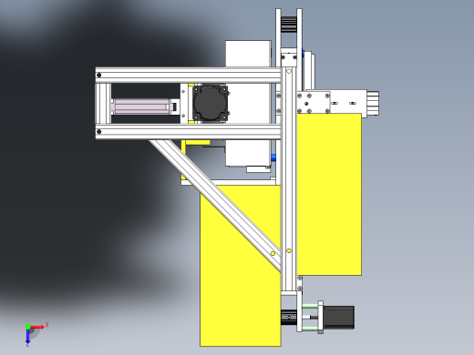 18650电池装盆机（sw16可编辑+工程图）俯视缩略图