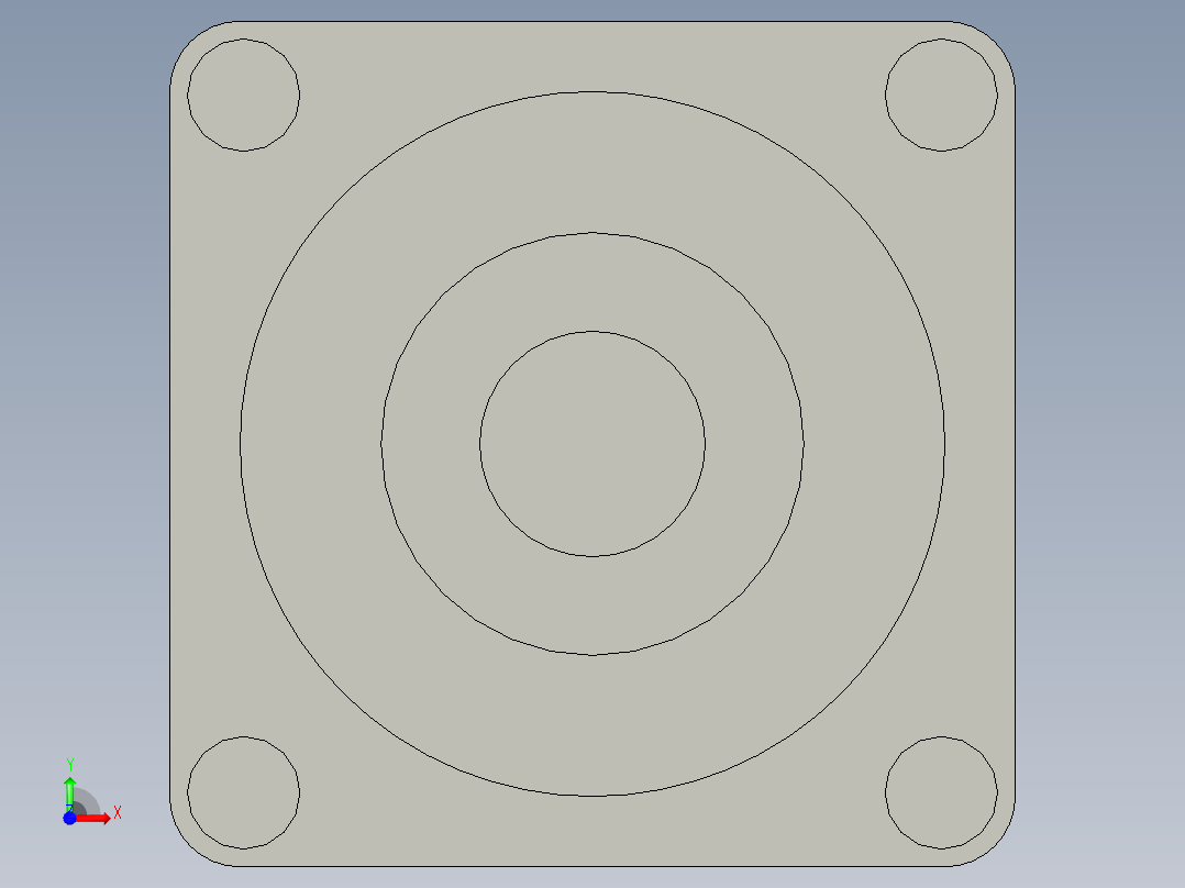 几种无极变速减速器3D模型前视图