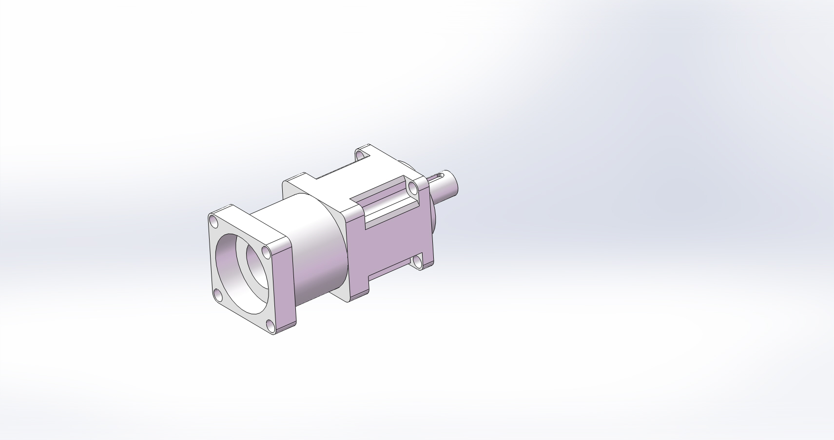 几种无极变速减速器3D模型