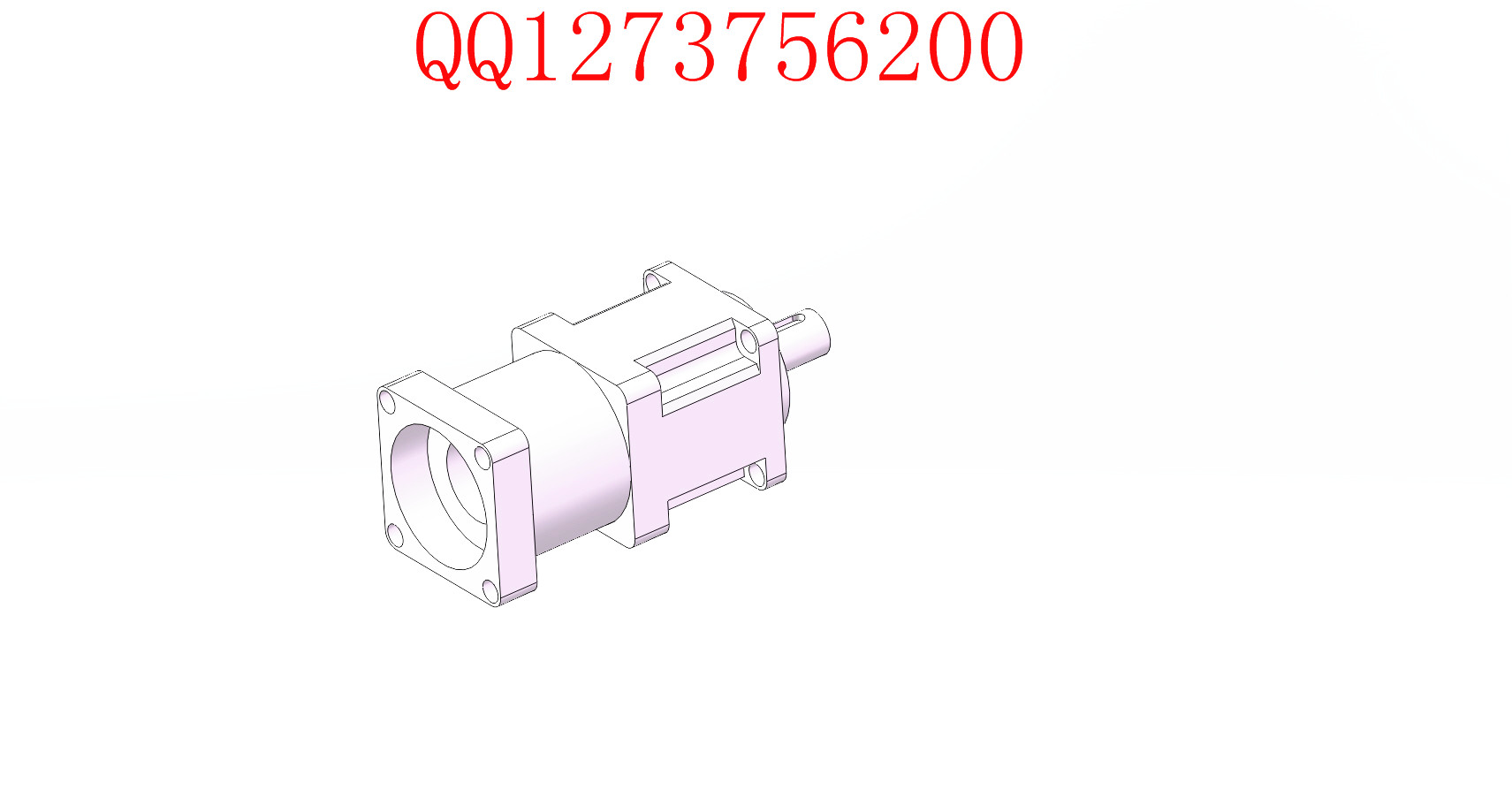 几种无极变速减速器3D模型