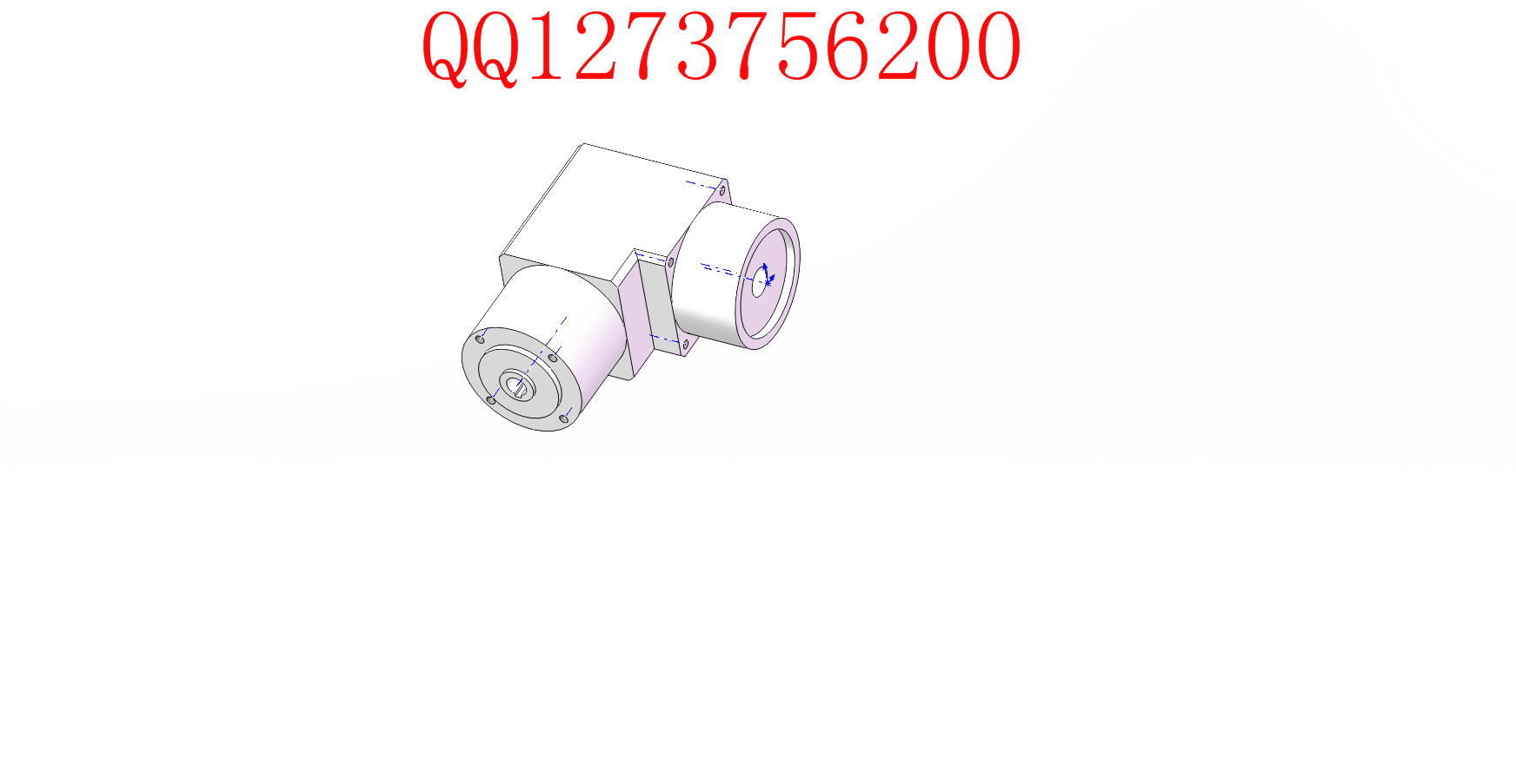 几种无极变速减速器3D模型