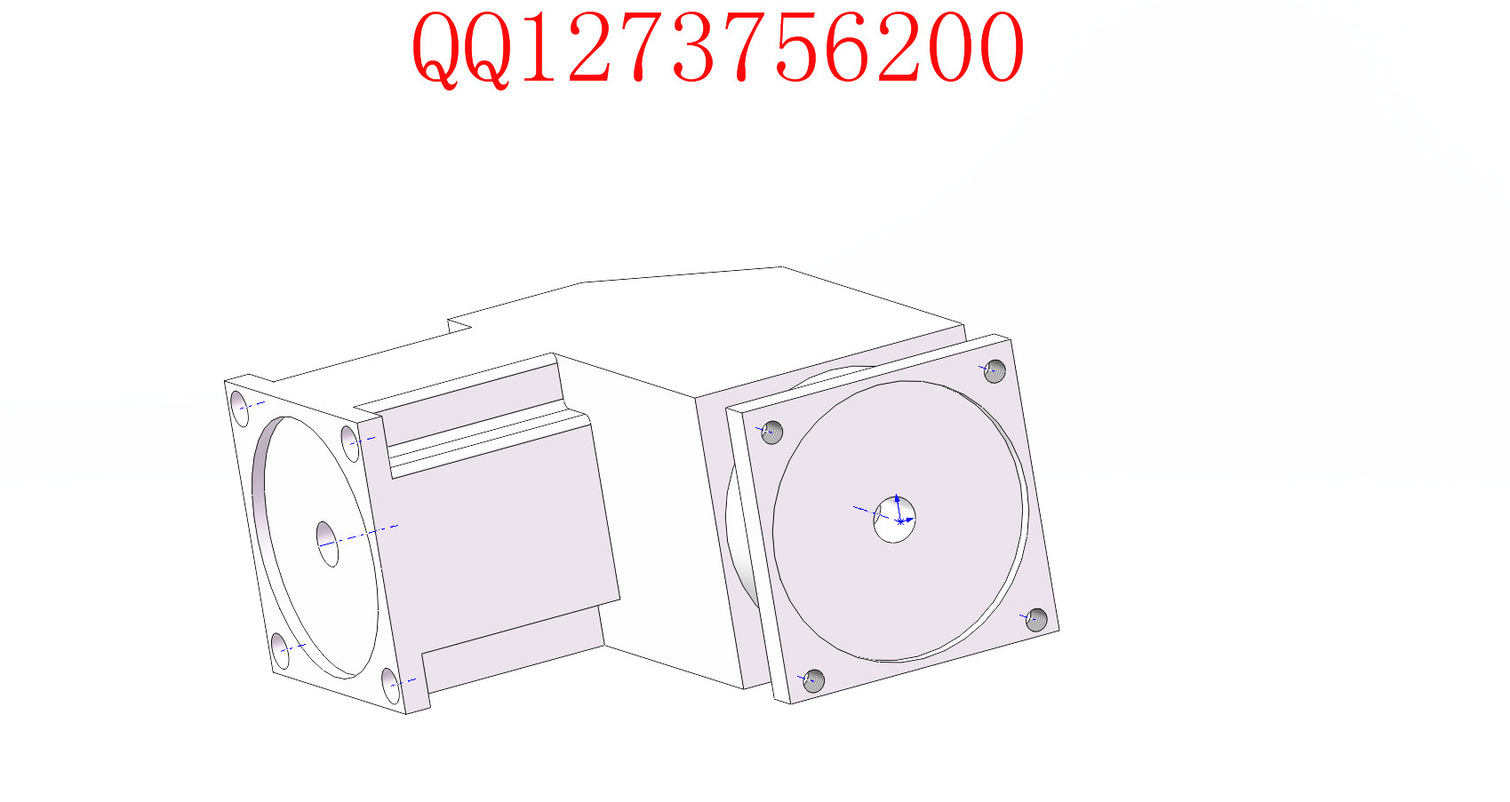 几种无极变速减速器3D模型