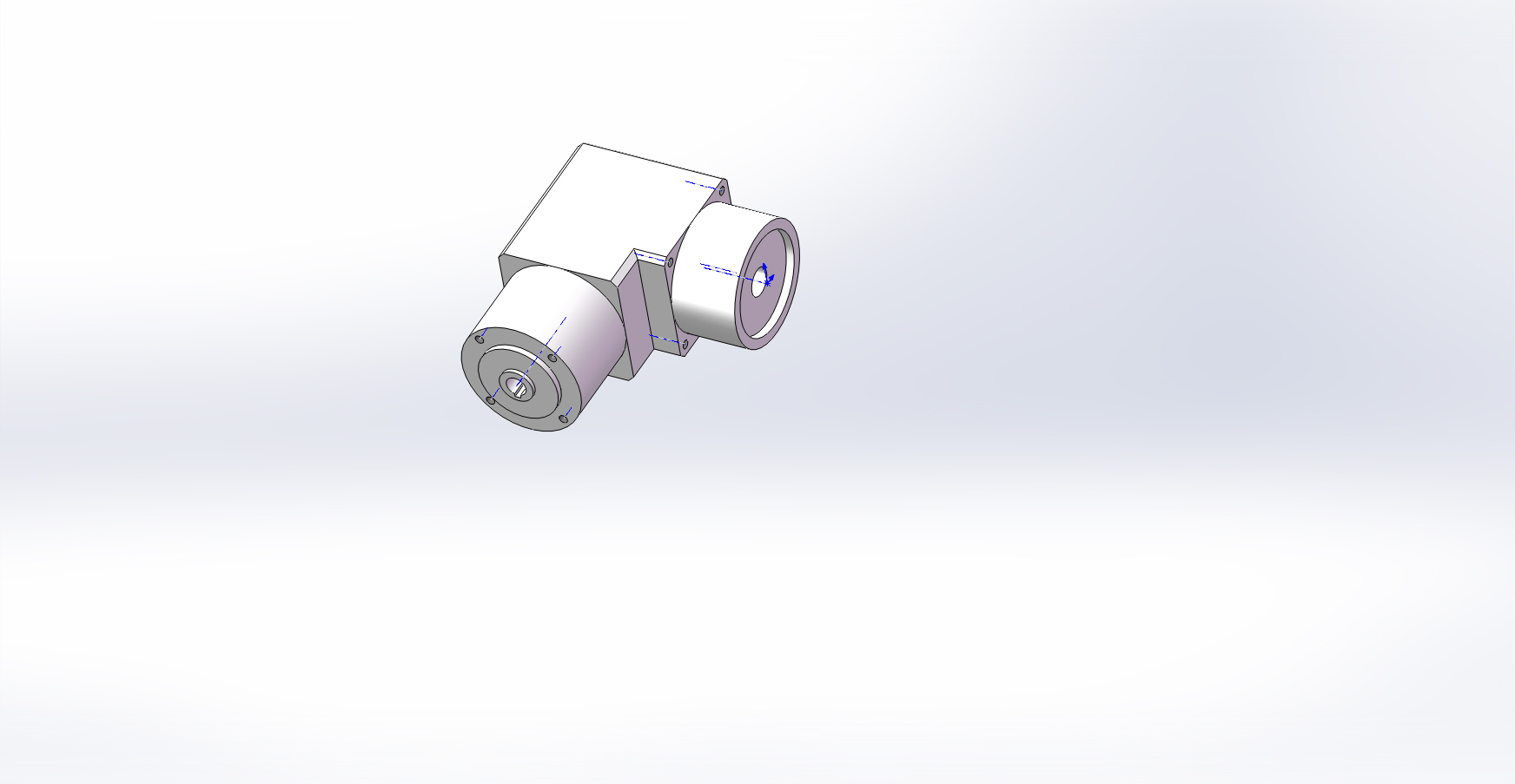 几种无极变速减速器3D模型