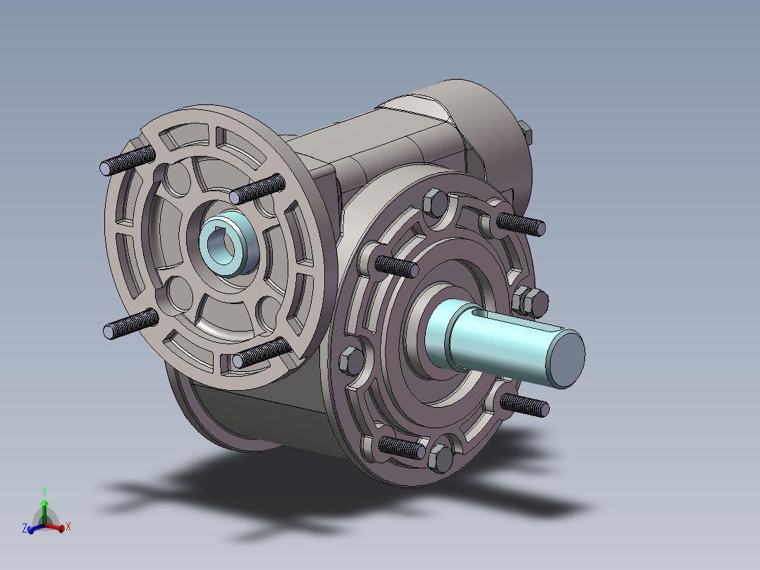 齿轮减速箱模型
