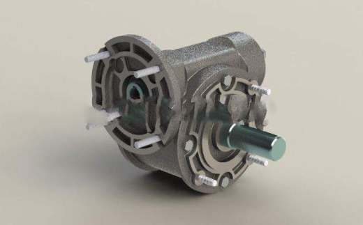 齿轮减速箱模型缩略图