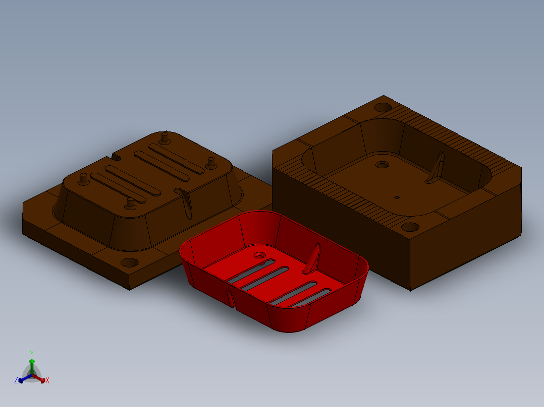 肥皂盒模具（SW2016含特征