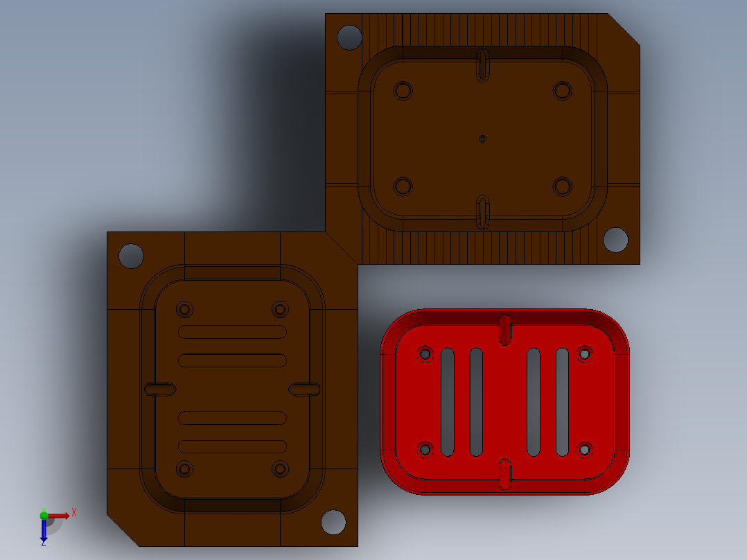 肥皂盒模具（SW2016含特征俯视图