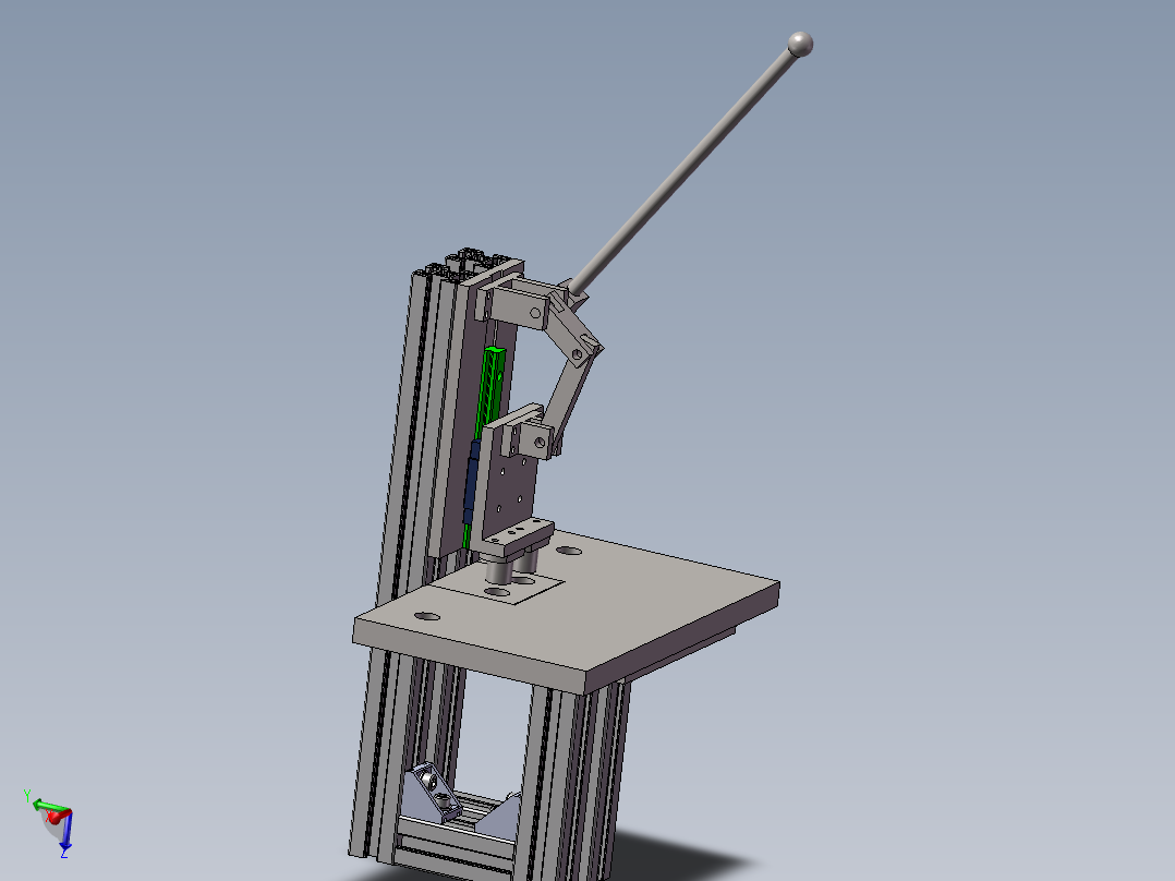 冲孔用手扳压力机
