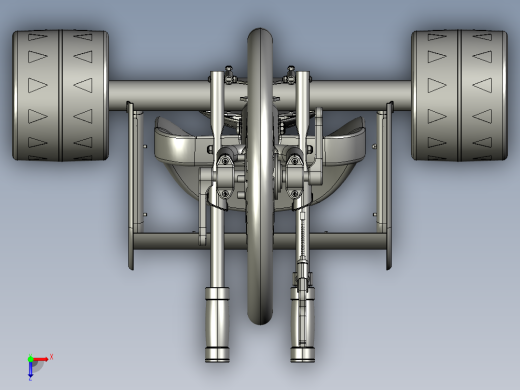 儿童三轮车俯视缩略图