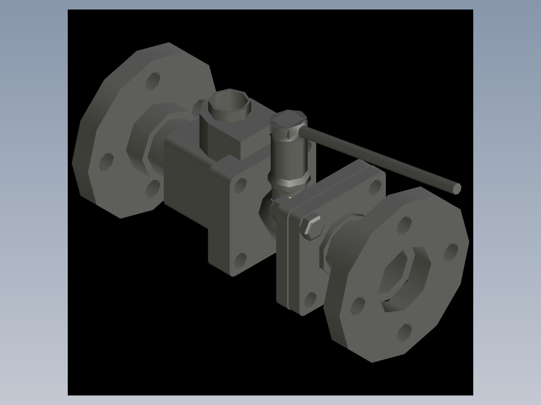 CAD格式机械制图二维100例练习-100 并列视口的打印输出