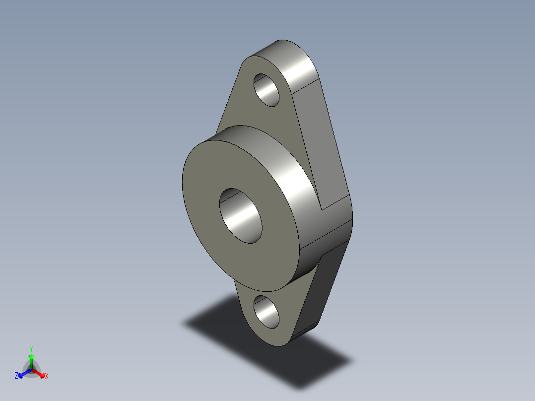 凸緣張力器(固定型)FLT-S-3D多系列多零件图纸模型