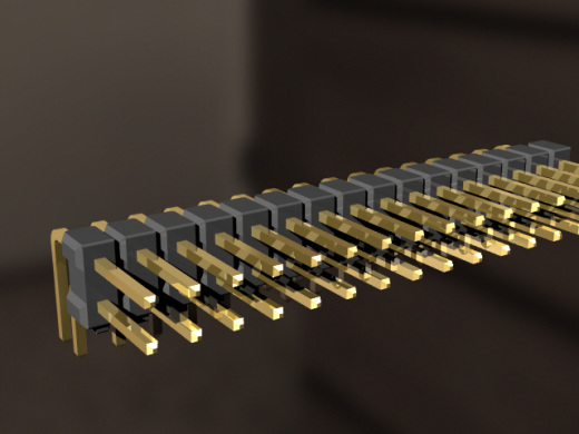 双排通孔角度引脚接头，间距2.54毫米缩略图