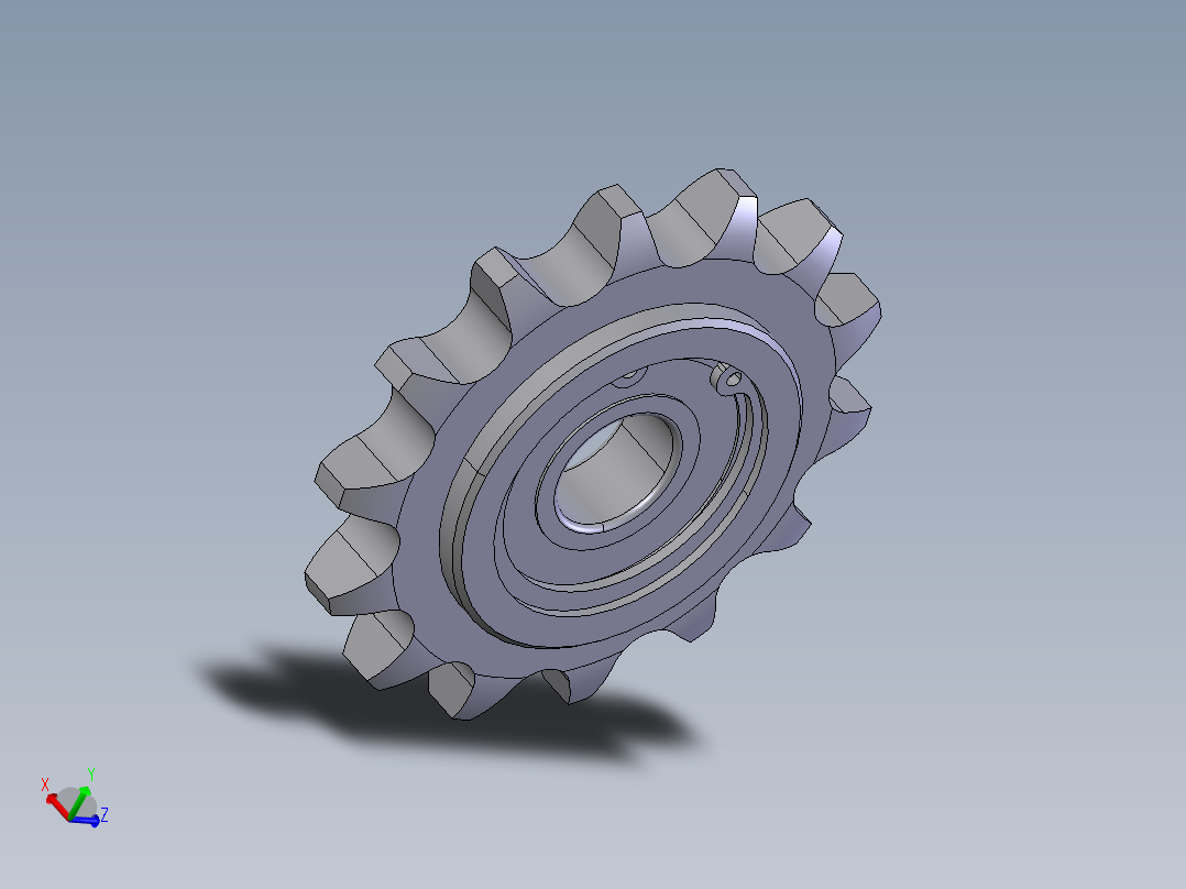 链轮_C-DRC60-14-20_MISUMI-0主视图