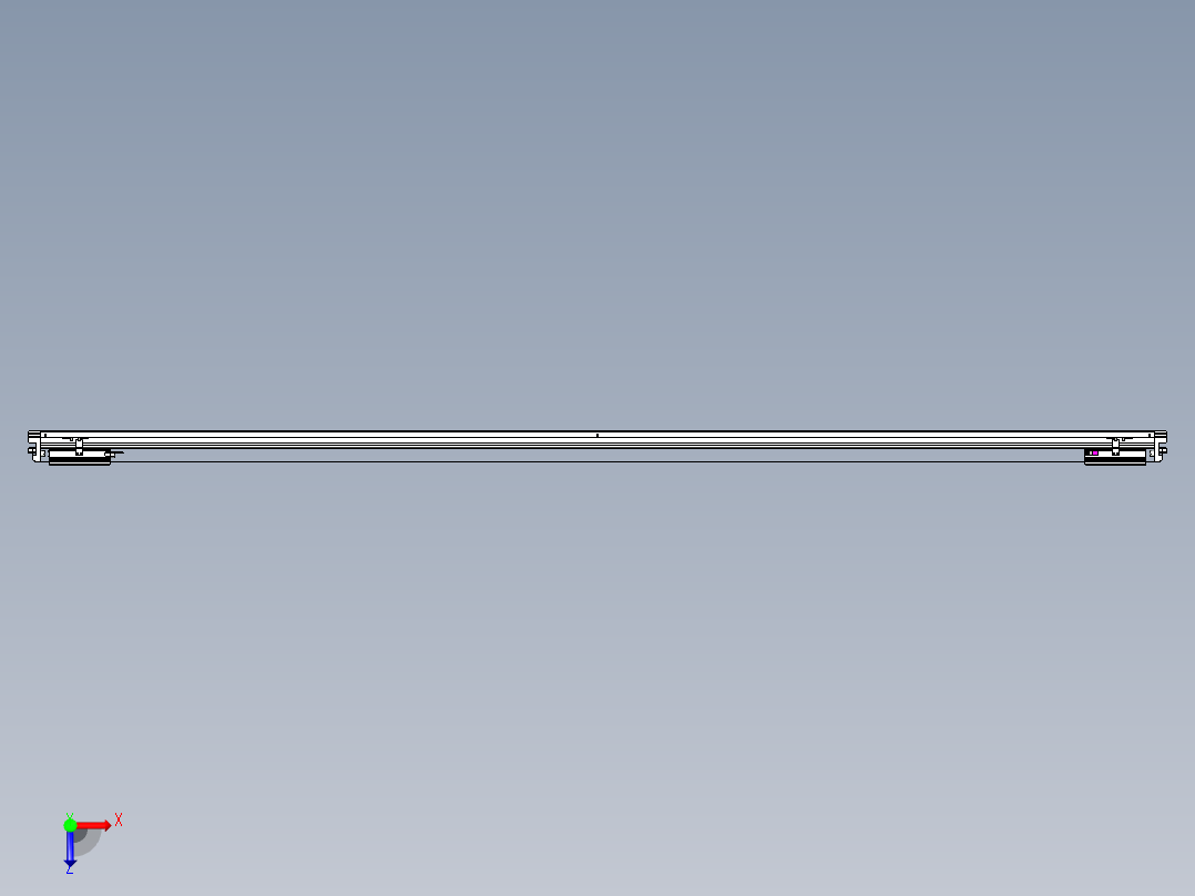 威洛博VL系列3d模型模组2VL22H2Y-S2850俯视图
