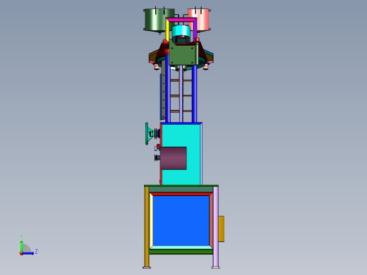 高粘度浆料锡膏硅胶搅拌机左视缩略图