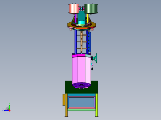 高粘度浆料锡膏硅胶搅拌机右视缩略图