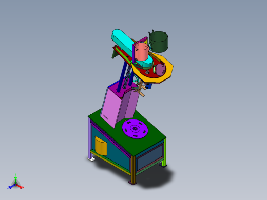 高粘度浆料锡膏硅胶搅拌机正等轴测缩略图