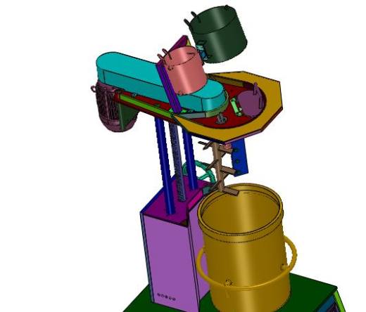 高粘度浆料锡膏硅胶搅拌机缩略图
