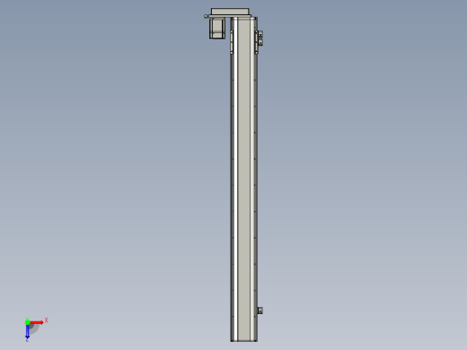 半封闭丝杆滑台MT100BS.L#.1050.BL.P20.C3俯视缩略图