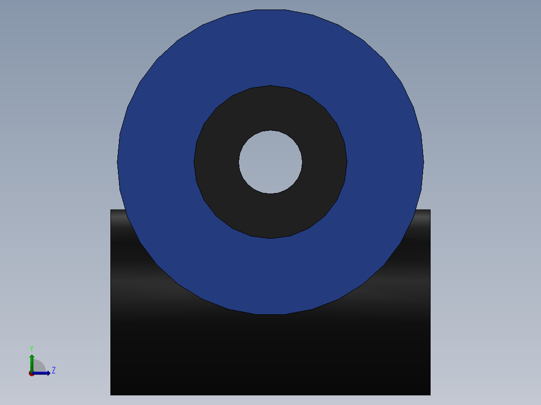 Ø6 - UNIÃO RETA (C00200600)左视图