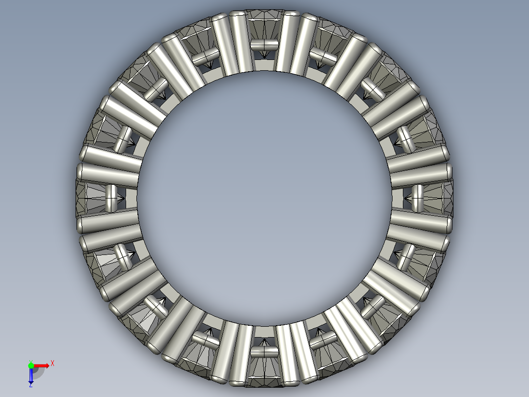 钻石戒指俯视图