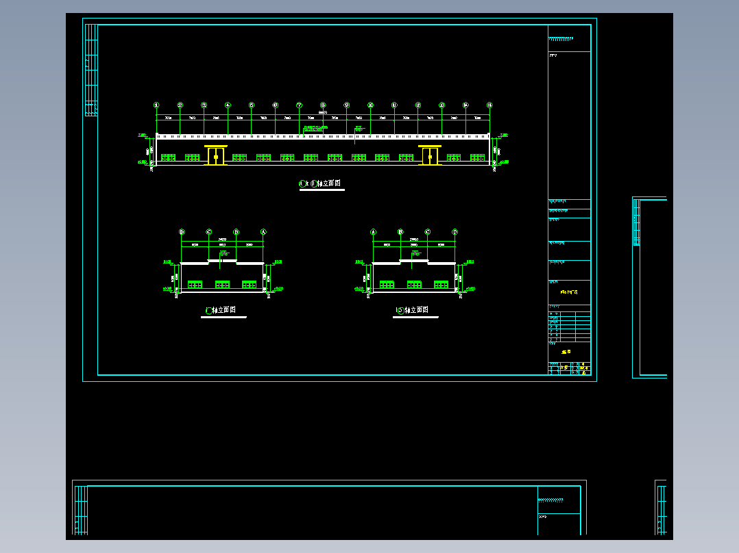 某公司钢结构工程设计方案图