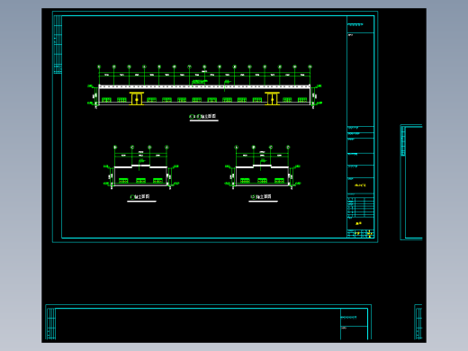 某公司钢结构工程设计方案图