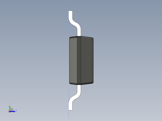 分立半导体元件封装-TI_DCQ_R-PDSO-G6左视缩略图