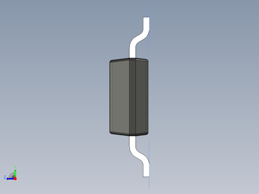 分立半导体元件封装-TI_DCQ_R-PDSO-G6右视缩略图