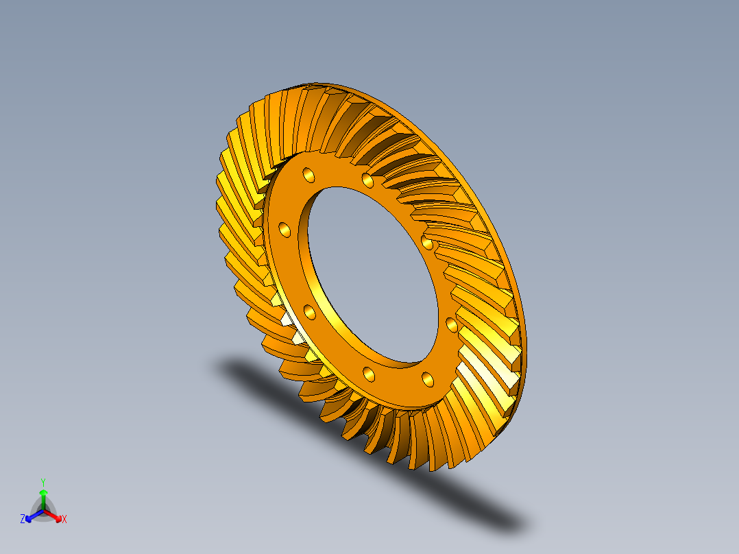 P098-某两吨货车后驱动桥单级主减速器设计及三维UG建模