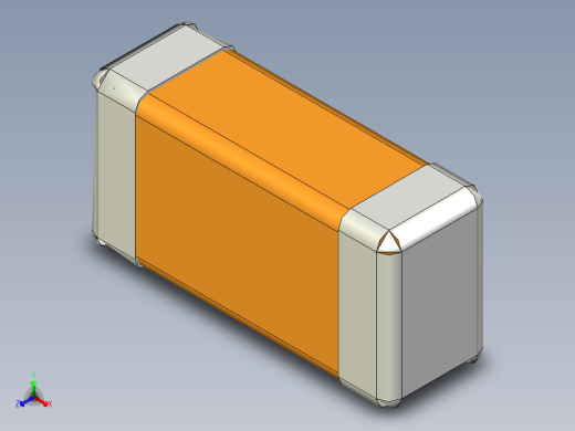 元器件3D封装C0201_02016