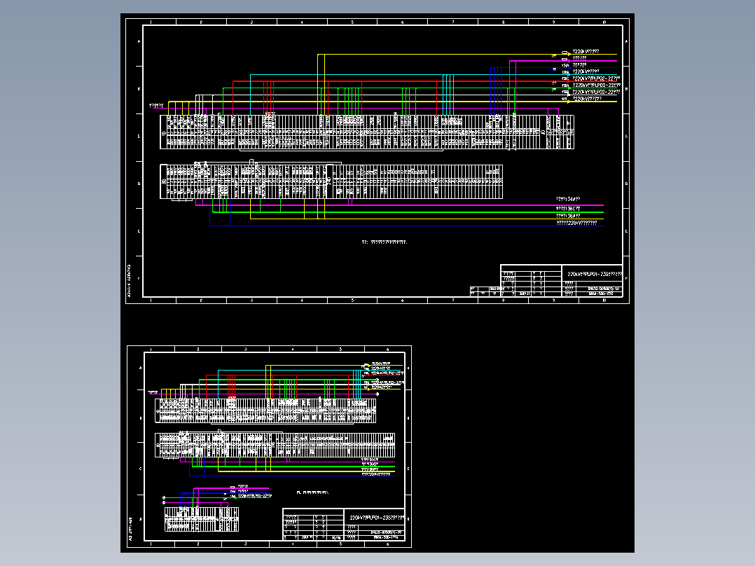 220kV线路PLP01-23S保护屏端子排(B066-500-1716)
