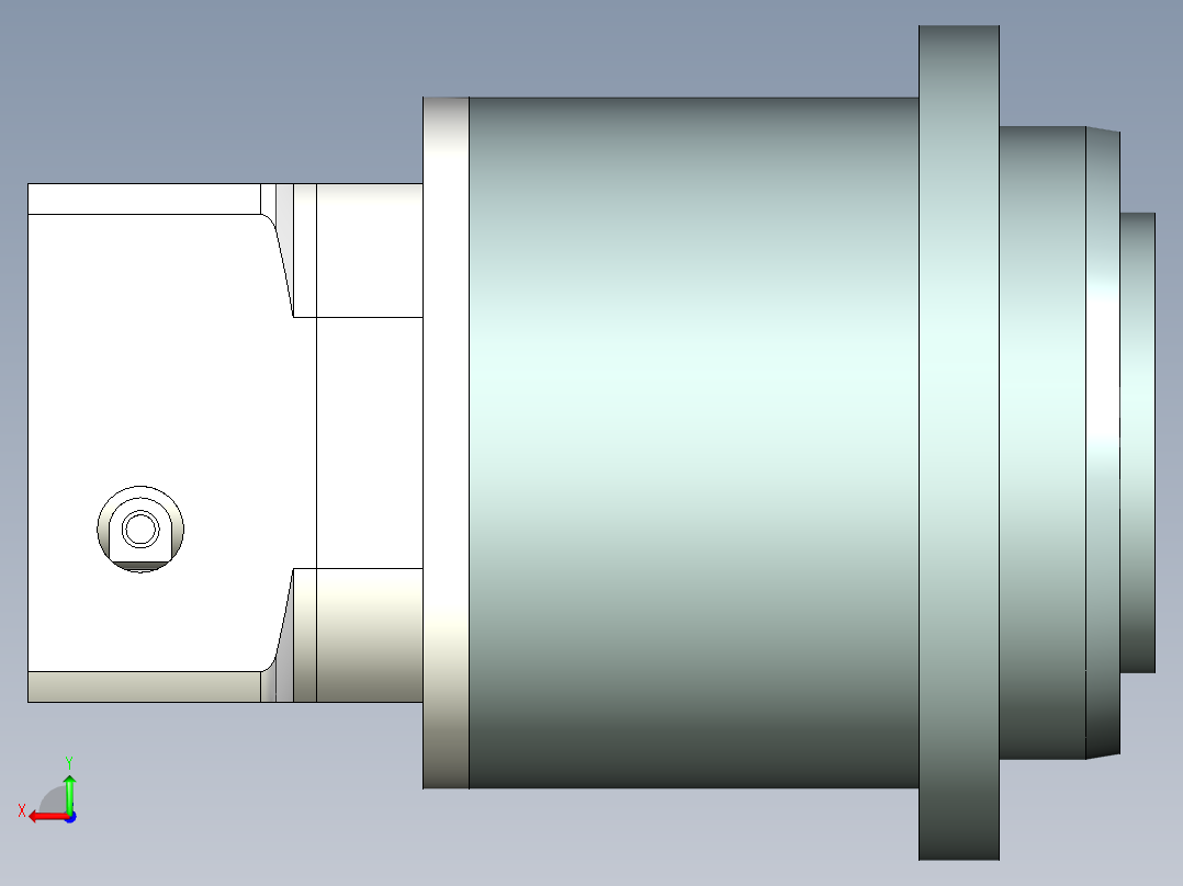 直齿PLH120-L3 14-73-98.43-M6.stp后视图