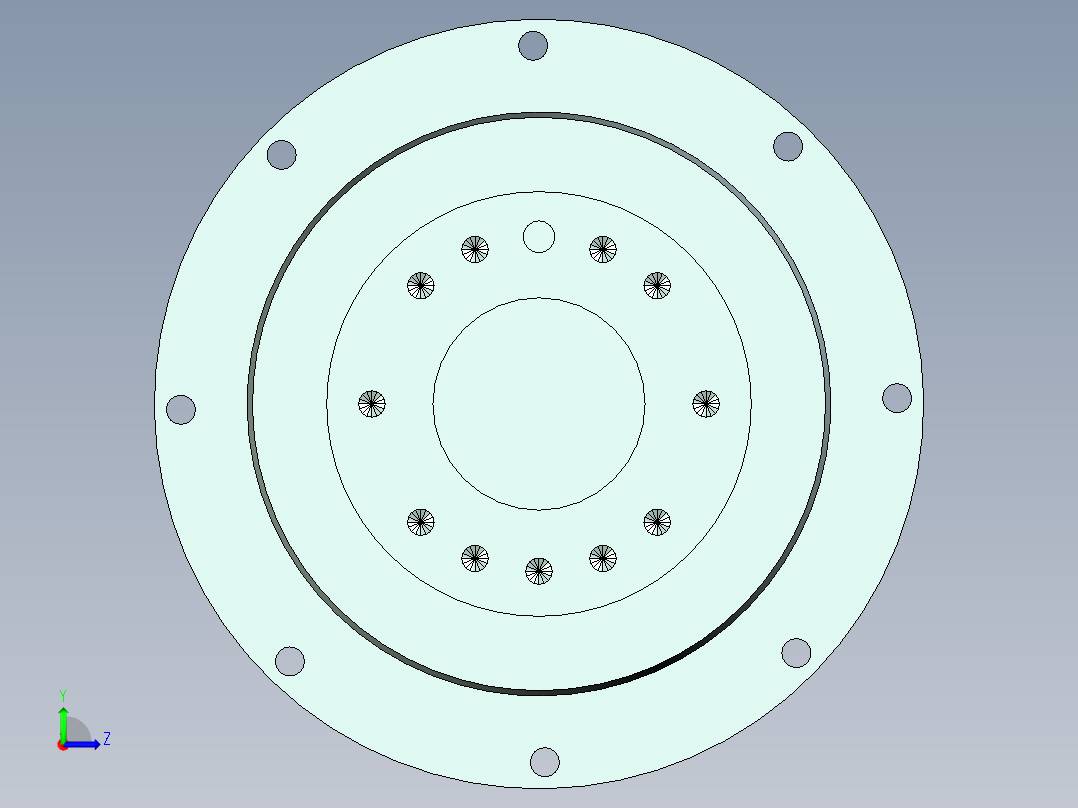 直齿PLH120-L3 14-73-98.43-M6.stp左视图