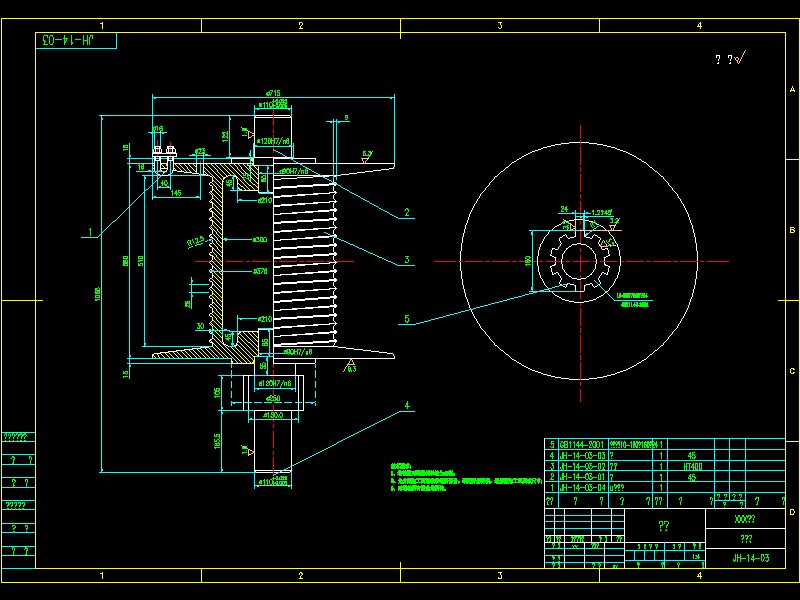 矿用绞车设计【含8张CAD图纸】