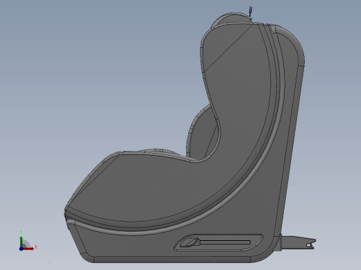 汽车座椅前视缩略图